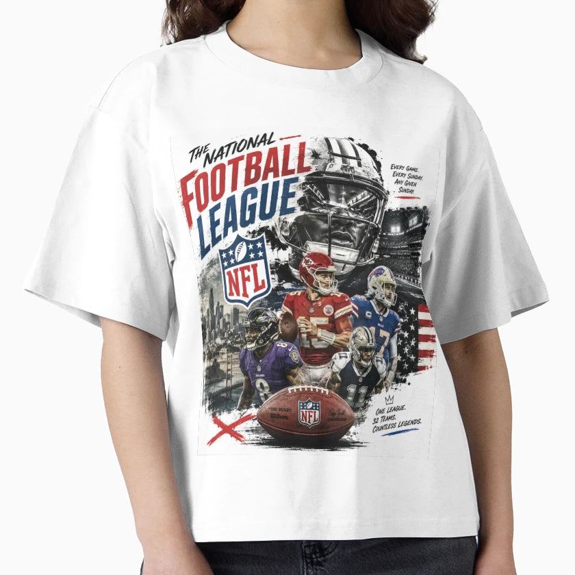 Nfl T-Shirt - Aesthetic Graphic Unisex - T-Shirt, Sweatshirt, Hoodie