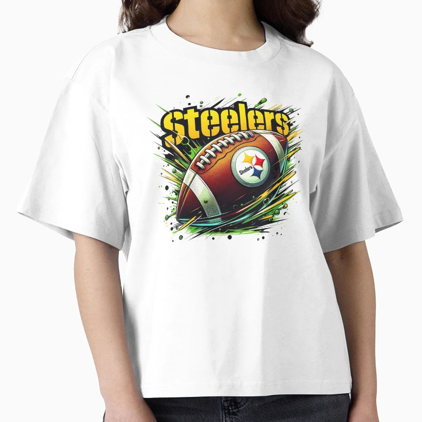 Steelers Pittsburgh T-Shirt - Aesthetic Graphic Men Women - T-Shirt, Sweatshirt, Hoodie