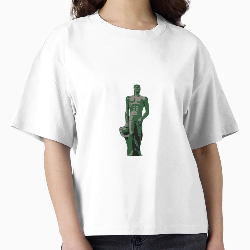 Spartan Statue T-Shirt - Custom Art Print Men Women - T-Shirt, Sweatshirt, Hoodie