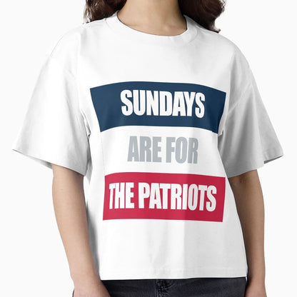 Sundays Are Patriots T-Shirt - Trendy Graphic for Adults - T-Shirt, Sweatshirt, Hoodie