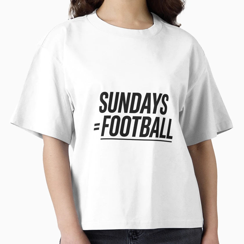Sundays Equal Football Weekend Football T-Shirt - Unique Graphic Men Women - T-Shirt, Sweatshirt, Hoodie