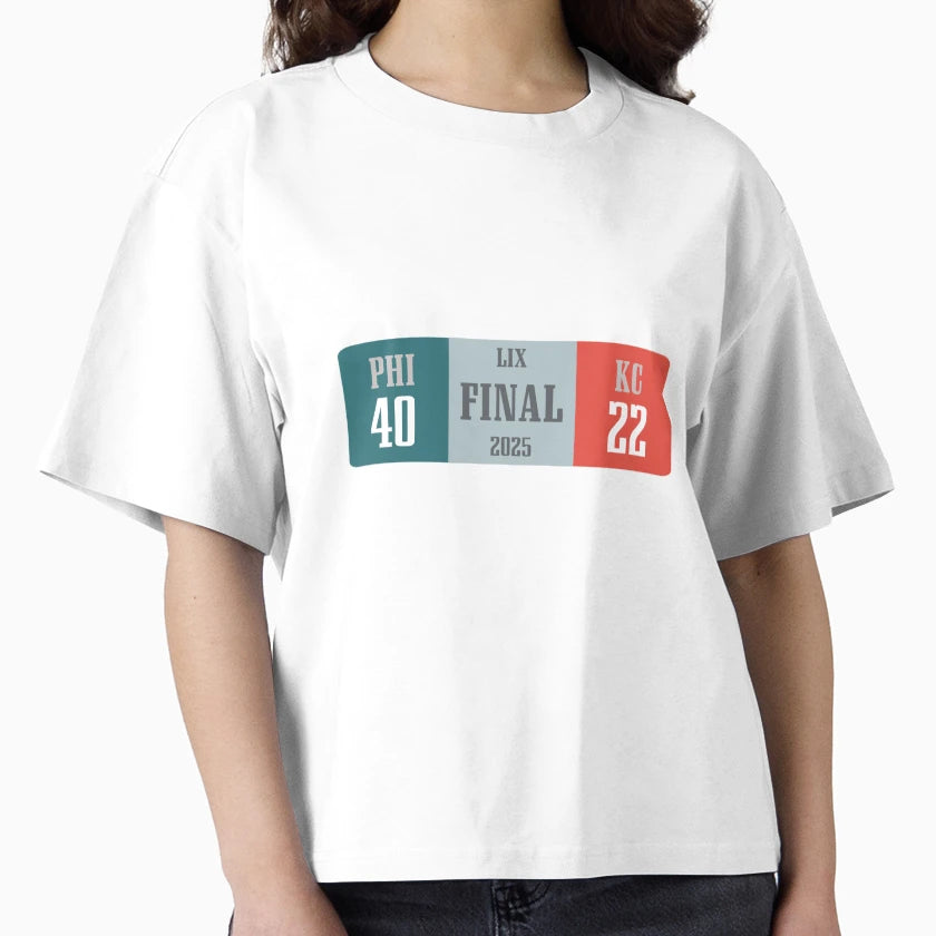 Final Score Super Bowl Lix T-Shirt - Trendy Graphic Unisex - T-Shirt, Sweatshirt, Hoodie