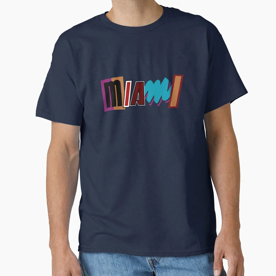 New Jersey Miami T-Shirt - Trendy Graphic for Adults - T-Shirt, Sweatshirt, Hoodie