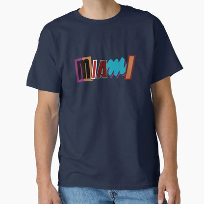 New Jersey Miami T-Shirt - Trendy Graphic for Adults - T-Shirt, Sweatshirt, Hoodie