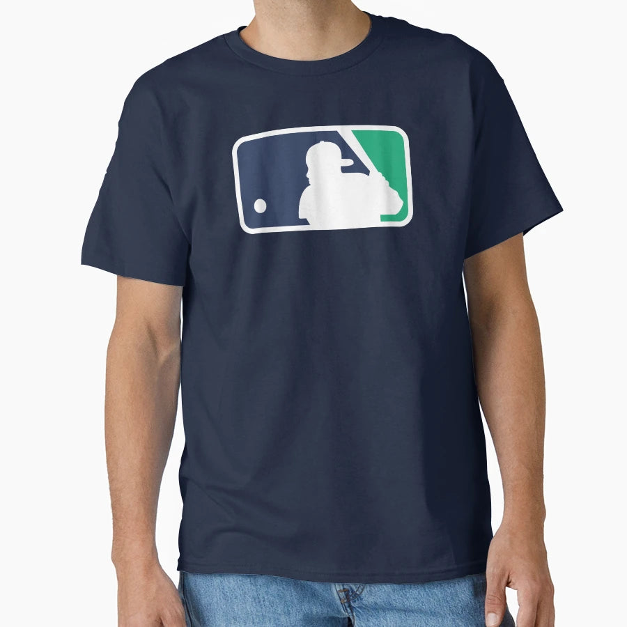Ken Griffey Jr Baseball Logoman T-Shirt - Aesthetic Graphic Men Women - T-Shirt, Sweatshirt, Hoodie