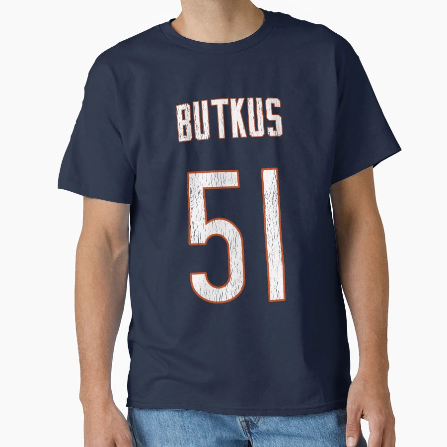 Dick Butkus T-Shirt - Aesthetic Graphic for Adults - T-Shirt, Sweatshirt, Hoodie