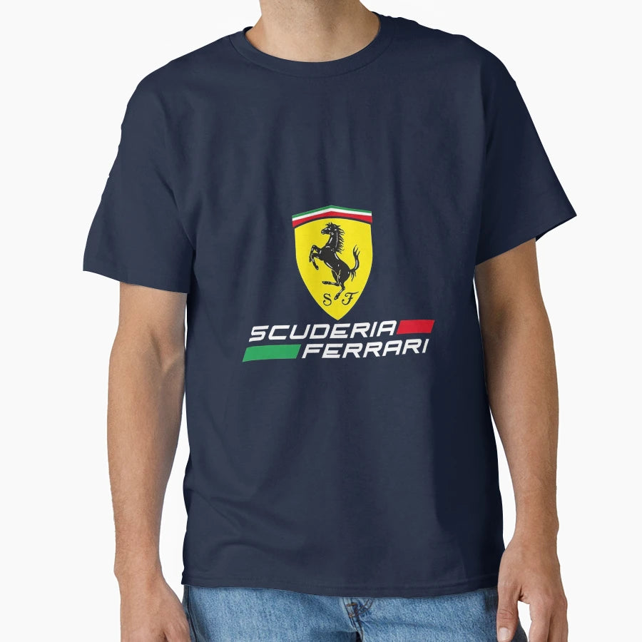 Black Icon Horse Supercar T-Shirt - Casual Everyday Wear for Adults - T-Shirt, Sweatshirt, Hoodie