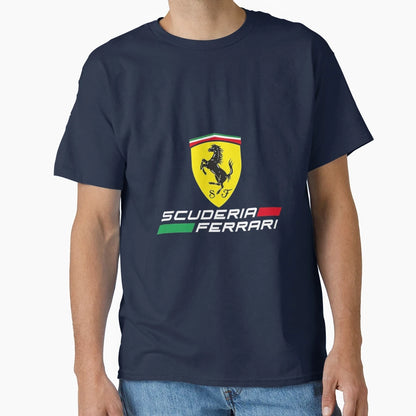 Black Icon Horse Supercar T-Shirt - Casual Everyday Wear for Adults - T-Shirt, Sweatshirt, Hoodie