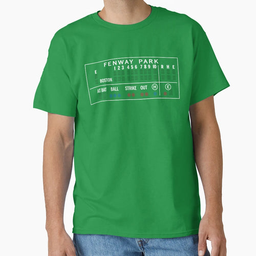 Boston Fenway Sign T-Shirt - Minimalist Print for Adults - T-Shirt, Sweatshirt, Hoodie