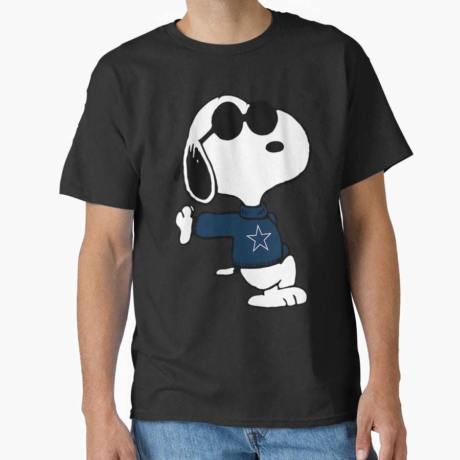 Snoopy Dallas Cowboys T-Shirt - Trendy Graphic for Adults - T-Shirt, Sweatshirt, Hoodie
