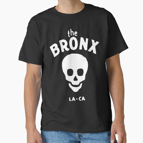 Bronx Skull Logo T-Shirt - Fun Novelty Design for Adults - T-Shirt, Sweatshirt, Hoodie