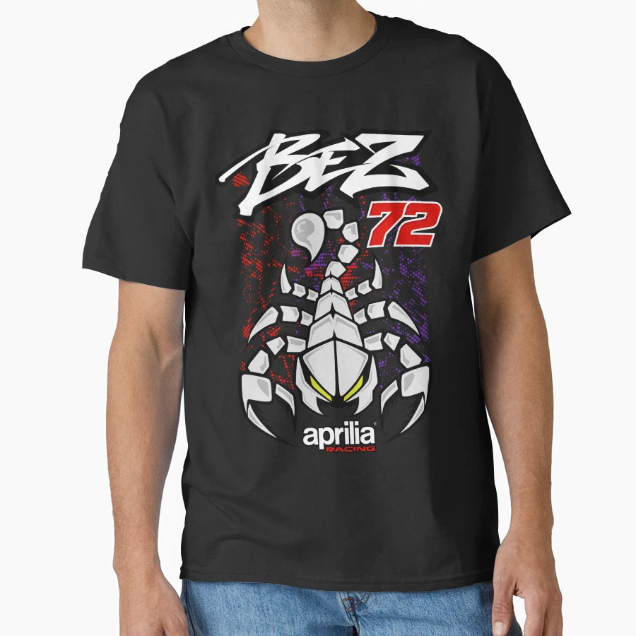 Marco Bezzecchi 72 Motogp Aprilia T-Shirt - Aesthetic Graphic Unisex - T-Shirt, Sweatshirt, Hoodie