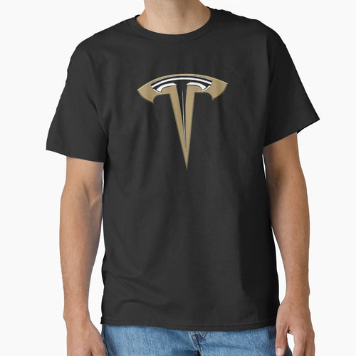 Tesla Logo T-Shirt - Fun Novelty Design Men Women - T-Shirt, Sweatshirt, Hoodie
