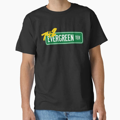 742 Evergreen Terrace T-Shirt - Aesthetic Graphic Men Women - T-Shirt, Sweatshirt, Hoodie