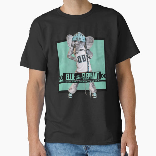 Ellie Elephant Wnba Mascot T-Shirt - Unique Graphic Men Women - T-Shirt, Sweatshirt, Hoodie