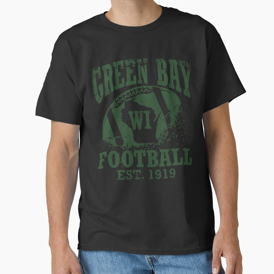 Art Green Bay Packers T-Shirt - Trendy Graphic for Adults - T-Shirt, Sweatshirt, Hoodie