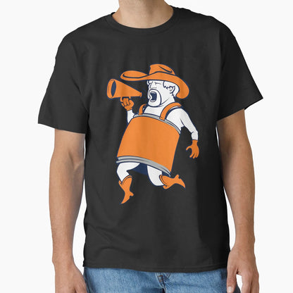 Denver Broncos Barrel T-Shirt - Fun Novelty Design for Adults - T-Shirt, Sweatshirt, Hoodie