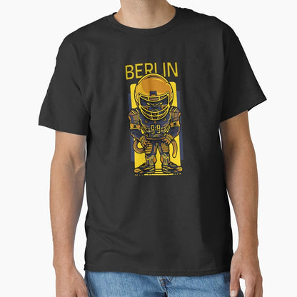 Aggressive Berlin Football Mascot T-Shirt - Casual Everyday Wear for Adults - T-Shirt, Sweatshirt, Hoodie