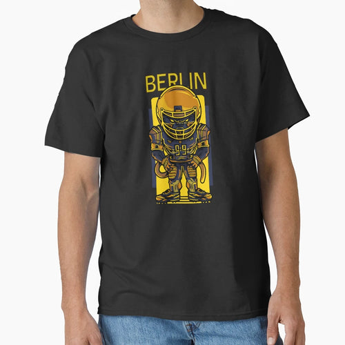 Aggressive Berlin Football Mascot T-Shirt - Casual Everyday Wear for Adults - T-Shirt, Sweatshirt, Hoodie