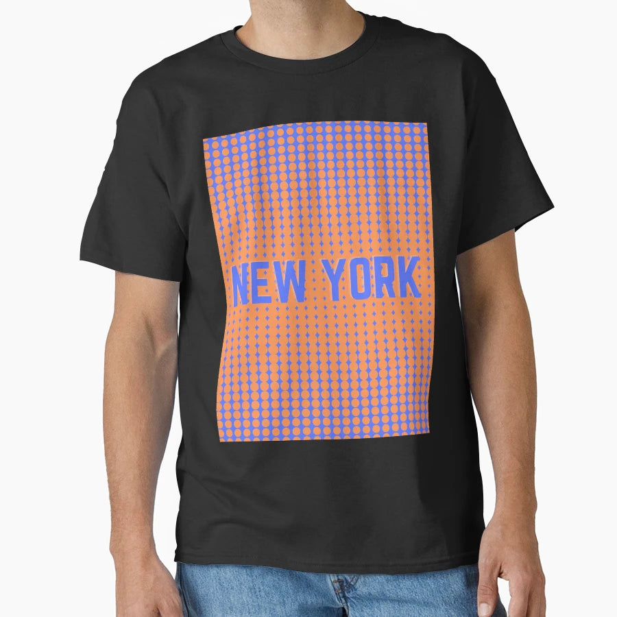 New York Dots 1 T-Shirt - Novelty Apparel Unisex - T-Shirt, Sweatshirt, Hoodie