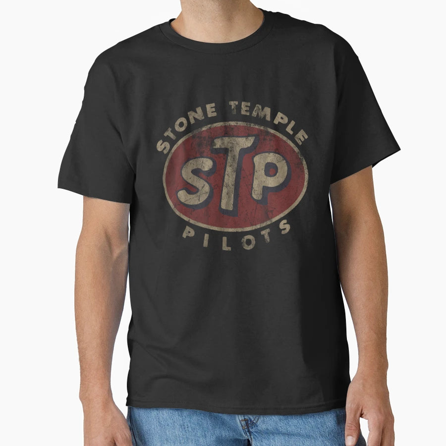 S T P Pilots Logo T-Shirt - Unique Graphic Unisex - T-Shirt, Sweatshirt, Hoodie