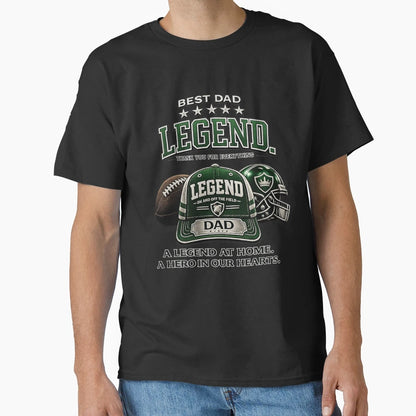 Dad Legend Greenbaseball Cap T-Shirt - Custom Art Print Men Women - T-Shirt, Sweatshirt, Hoodie