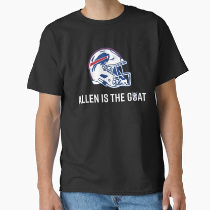 Goat Energy JA Buffalo Bills Fan Art T-Shirt - Unique Graphic for Adults - T-Shirt, Sweatshirt, Hoodie