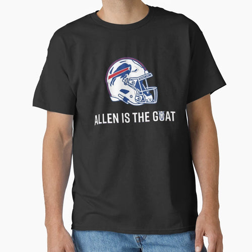 Goat Energy JA Buffalo Bills Fan Art T-Shirt - Unique Graphic for Adults - T-Shirt, Sweatshirt, Hoodie