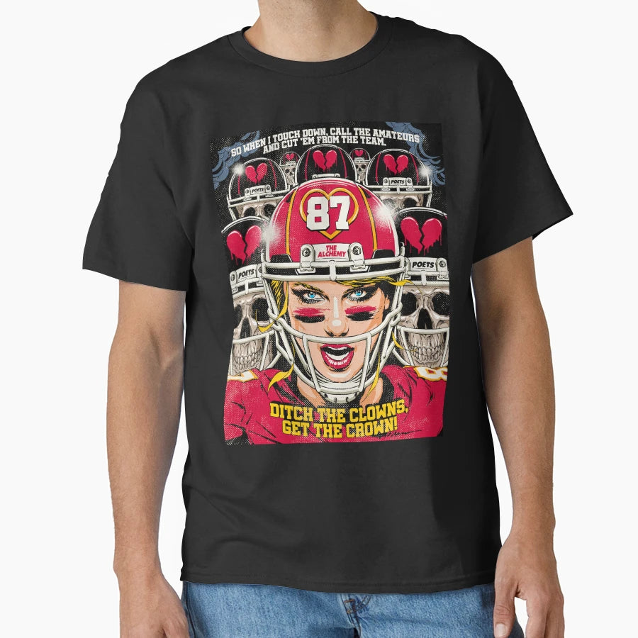 Get Crown T-Shirt - Fun Novelty Design Unisex - T-Shirt, Sweatshirt, Hoodie