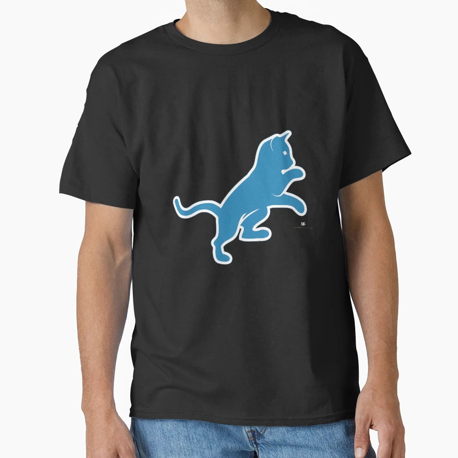 Feline Pounce Sports Mascot T-Shirt - Aesthetic Graphic Unisex - T-Shirt, Sweatshirt, Hoodie