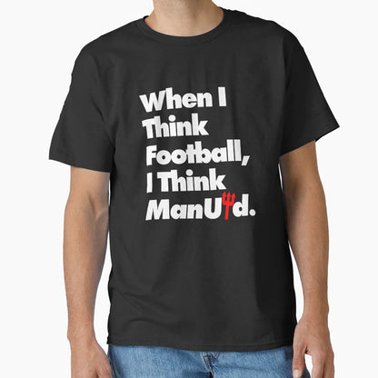 Manchester United T-Shirt - Casual Everyday Wear for Adults - T-Shirt, Sweatshirt, Hoodie