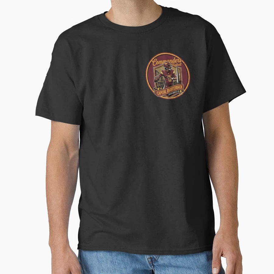 Washington Commanders T-Shirt - Custom Art Print Men Women - T-Shirt, Sweatshirt, Hoodie
