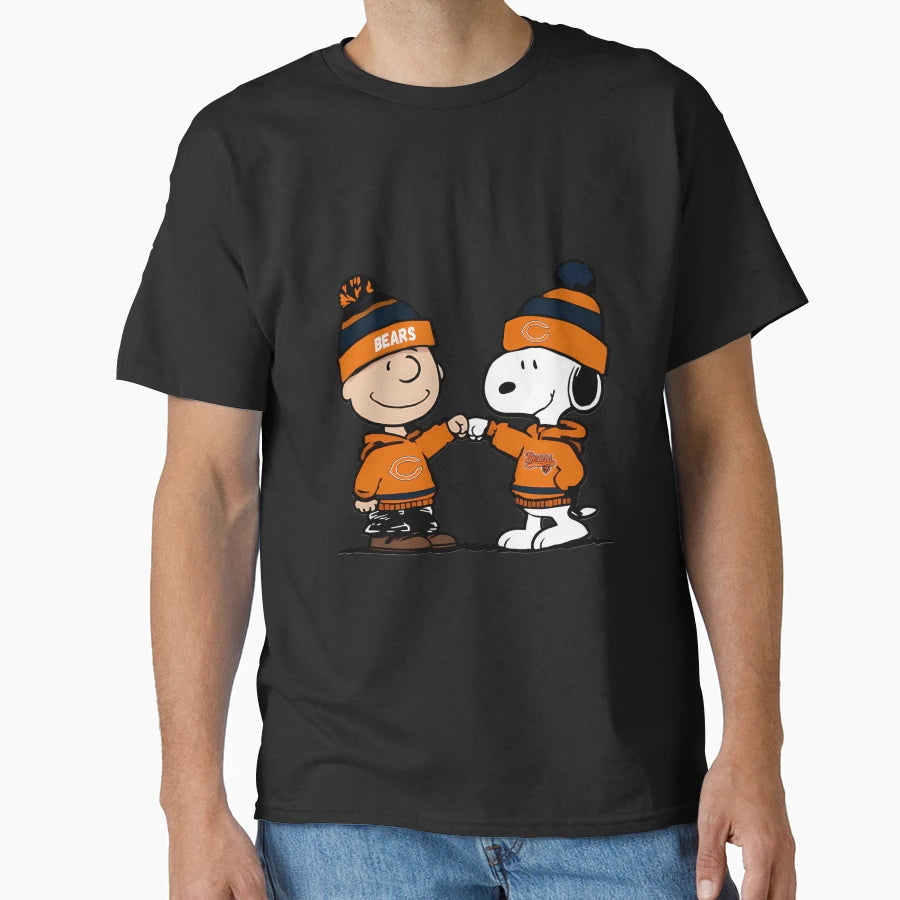 Chicago Bears Snoopy T-Shirt - Unique Graphic for Adults - T-Shirt, Sweatshirt, Hoodie