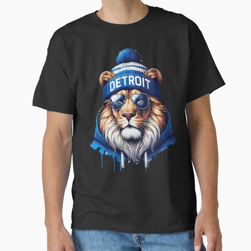 Detroit Lions T-Shirt - Aesthetic Graphic Men Women - T-Shirt, Sweatshirt, Hoodie