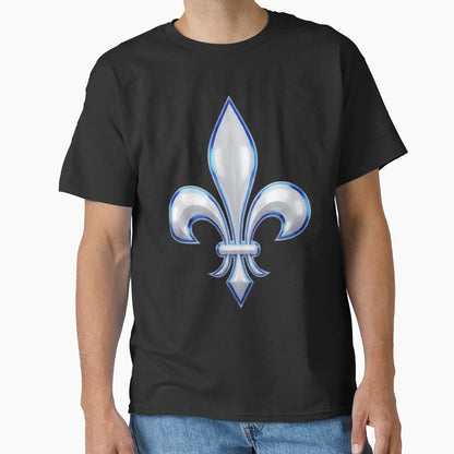 Fleur De Lys Quebec French Canadian T-Shirt - Graphic Print Unisex - T-Shirt, Sweatshirt, Hoodie