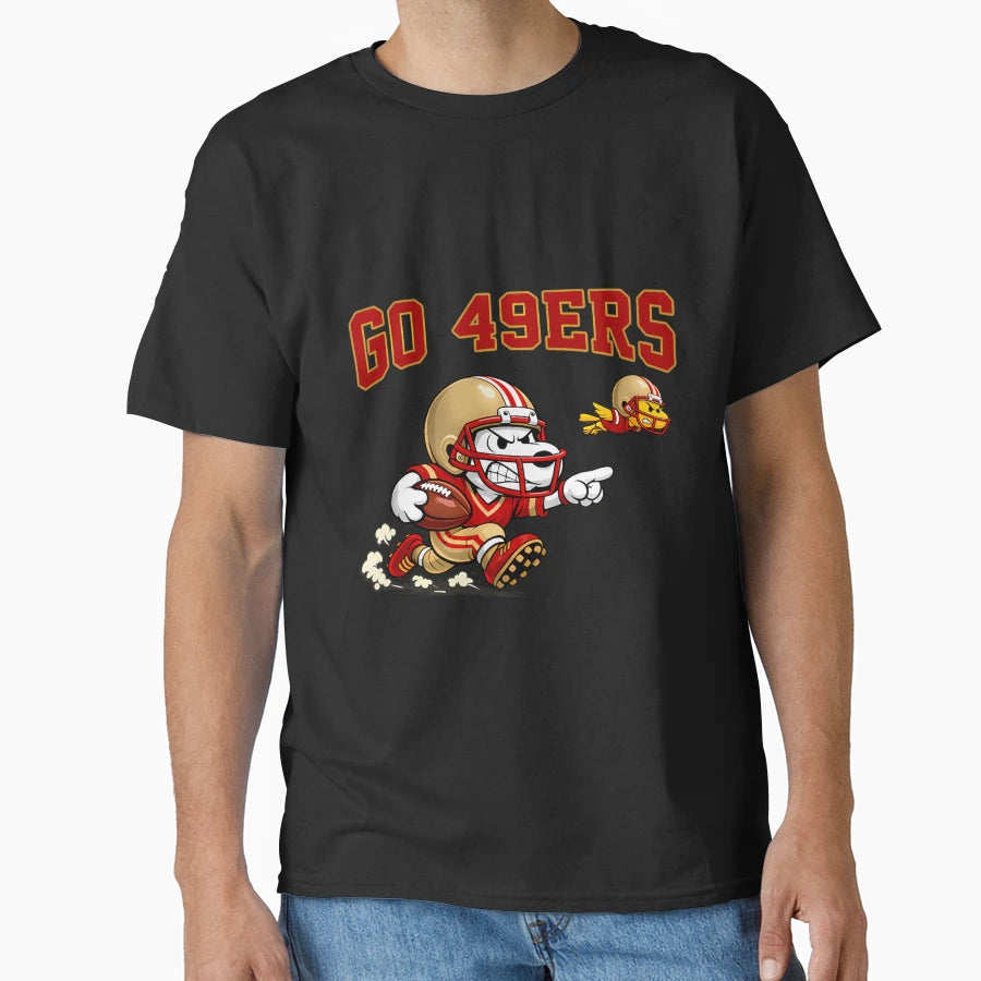 Snoopy And Woodstock San Francisco 49Ers T-Shirt - Streetwear Style Unisex - T-Shirt, Sweatshirt, Hoodie