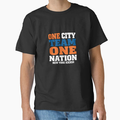 One City Team One Nation New York T-Shirt - Aesthetic Graphic Men Women - T-Shirt, Sweatshirt, Hoodie