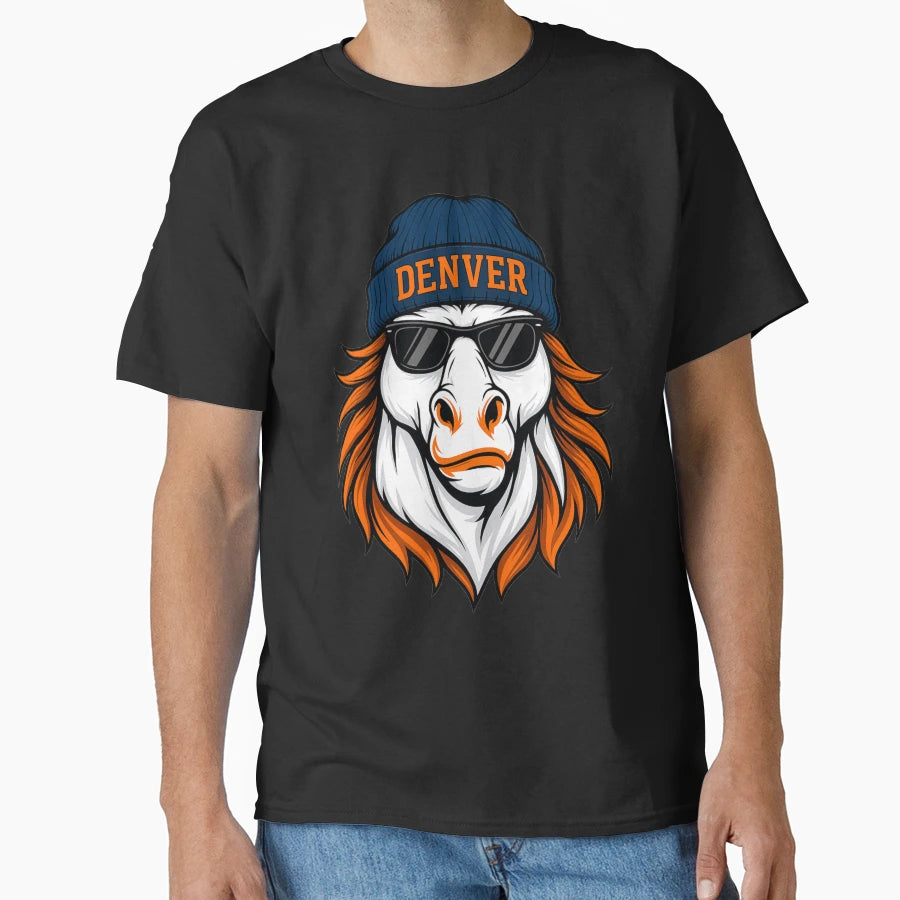 Denver Bronco Fan Art T-Shirt - Novelty Apparel Unisex - T-Shirt, Sweatshirt, Hoodie