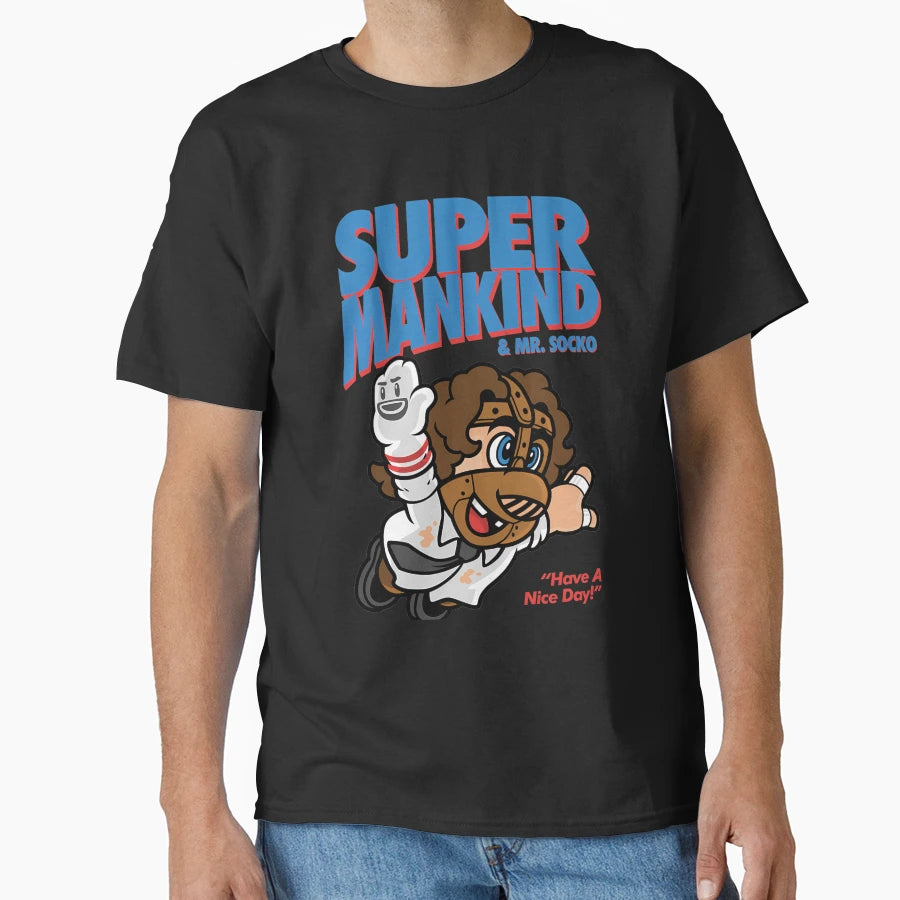 Super Mankind T-Shirt - Novelty Apparel Unisex - T-Shirt, Sweatshirt, Hoodie