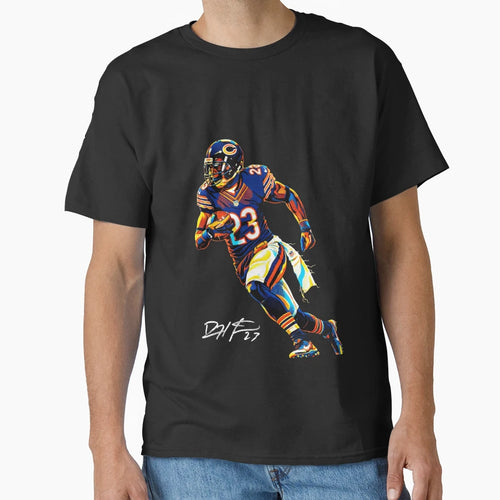Devin Hester Lightning Run Chicago T-Shirt - Minimalist Print Men Women - T-Shirt, Sweatshirt, Hoodie