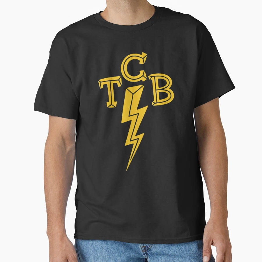 Elvis King Rock N Roll Tcb T-Shirt - Unique Graphic for Adults - T-Shirt, Sweatshirt, Hoodie