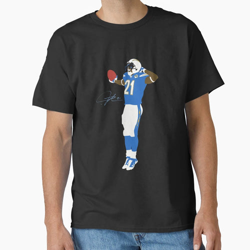 Ladainian Tomlinson Chargers 21 T-Shirt - Aesthetic Graphic for Adults - T-Shirt, Sweatshirt, Hoodie