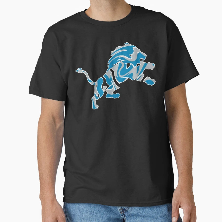 Detroit Lions T-Shirt - Aesthetic Graphic for Adults - T-Shirt, Sweatshirt, Hoodie
