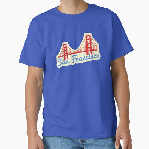 San Francisco Usa T-Shirt - Trendy Graphic Unisex - T-Shirt, Sweatshirt, Hoodie