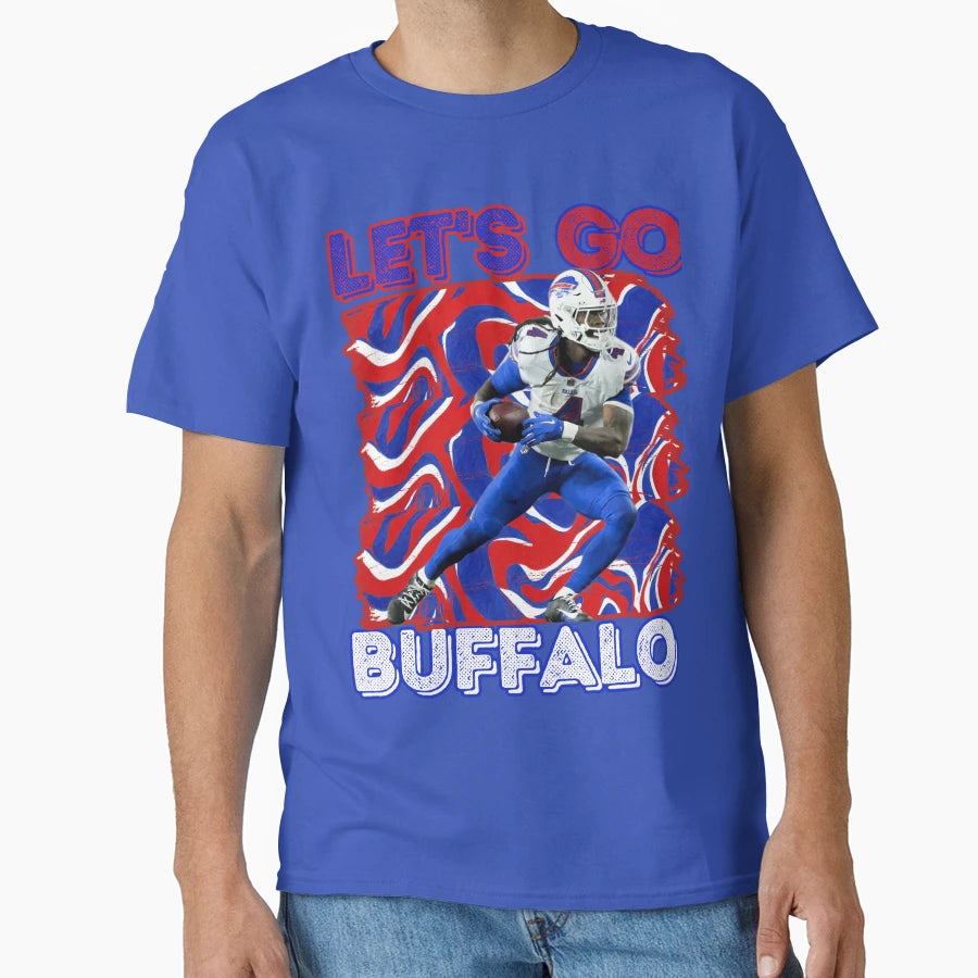 Lets Go Buffalo T-Shirt - Novelty Apparel Unisex - T-Shirt, Sweatshirt, Hoodie