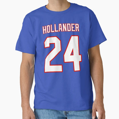 Hollander 24 Jersey Heated Rivalry T-Shirt - Graphic Print for Adults - T-Shirt, Sweatshirt, Hoodie