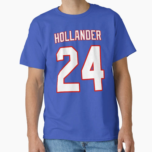 Hollander 24 Jersey Heated Rivalry T-Shirt - Graphic Print for Adults - T-Shirt, Sweatshirt, Hoodie