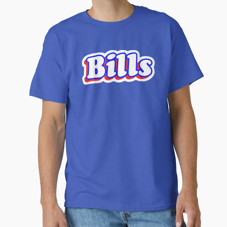 Bills T-Shirt - Custom Art Print for Adults - T-Shirt, Sweatshirt, Hoodie