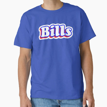Bills T-Shirt - Custom Art Print for Adults - T-Shirt, Sweatshirt, Hoodie