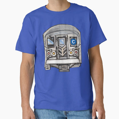 Local C Train 8Th Avenue New York T-Shirt - Casual Everyday Wear Men Women - T-Shirt, Sweatshirt, Hoodie